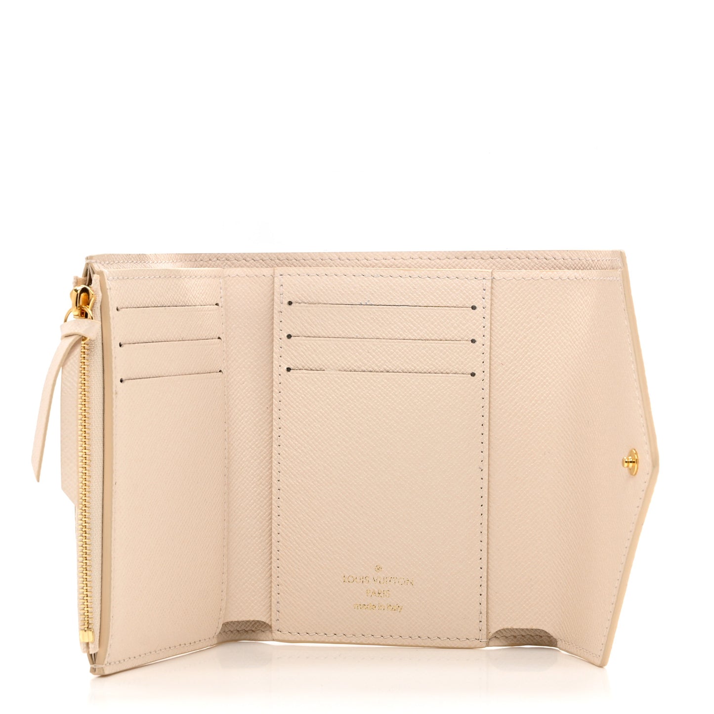 Damier Azur Nautical Victorine Wallet Gold