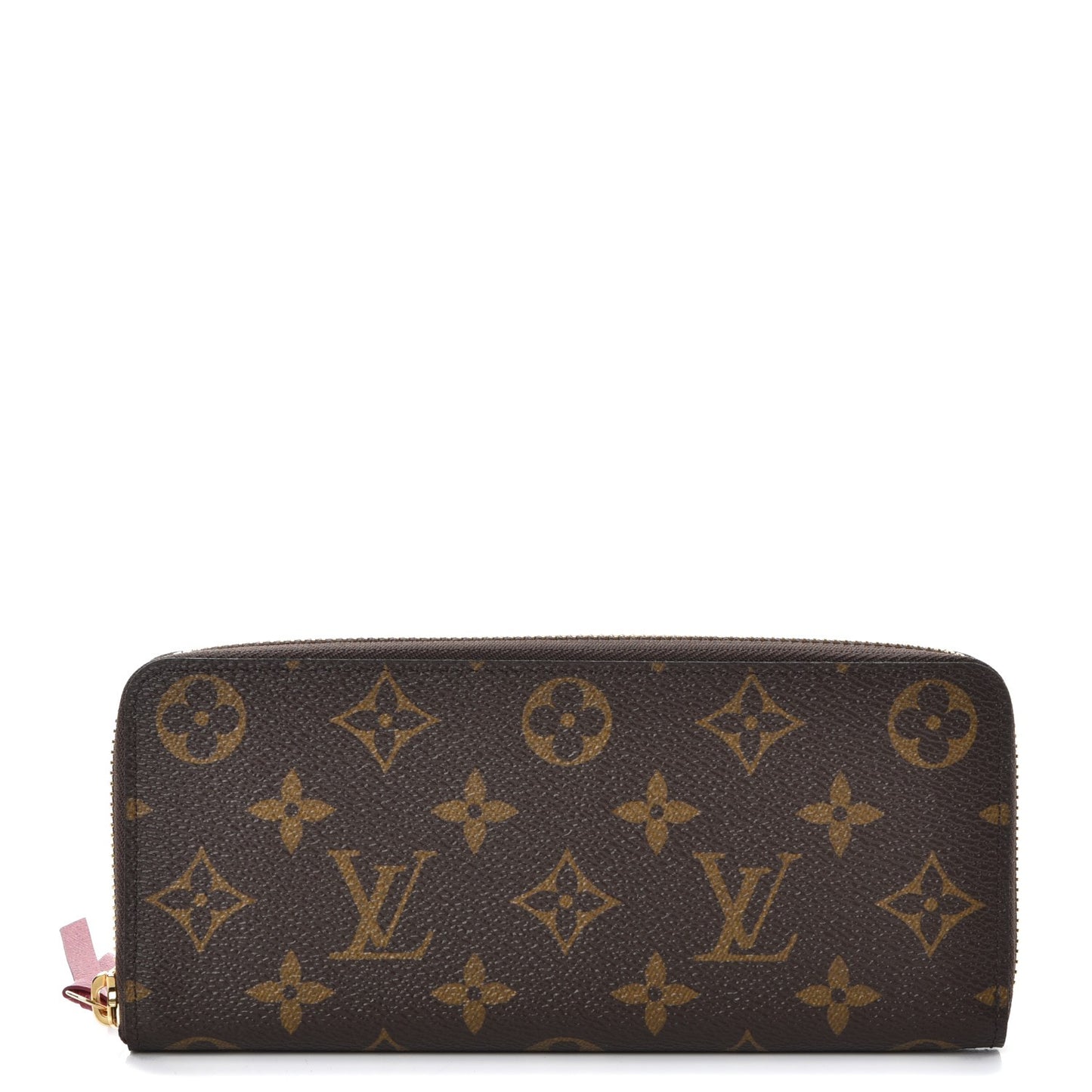 Monogram Clemence Wallet Fuchsia