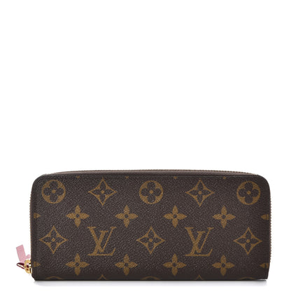 Louis Vuitton Monogram Clemence Wallet Fuchsia 1 of 8