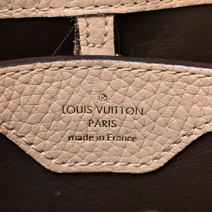 Louis Vuitton Taurillon Capucines BB Galet 7 of 14