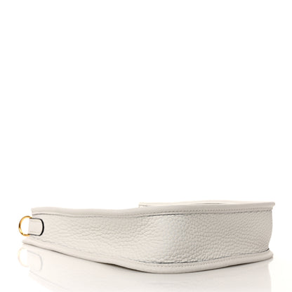 Hermes Taurillon Clemence Amazone Evelyne TPM New White 4 of 9
