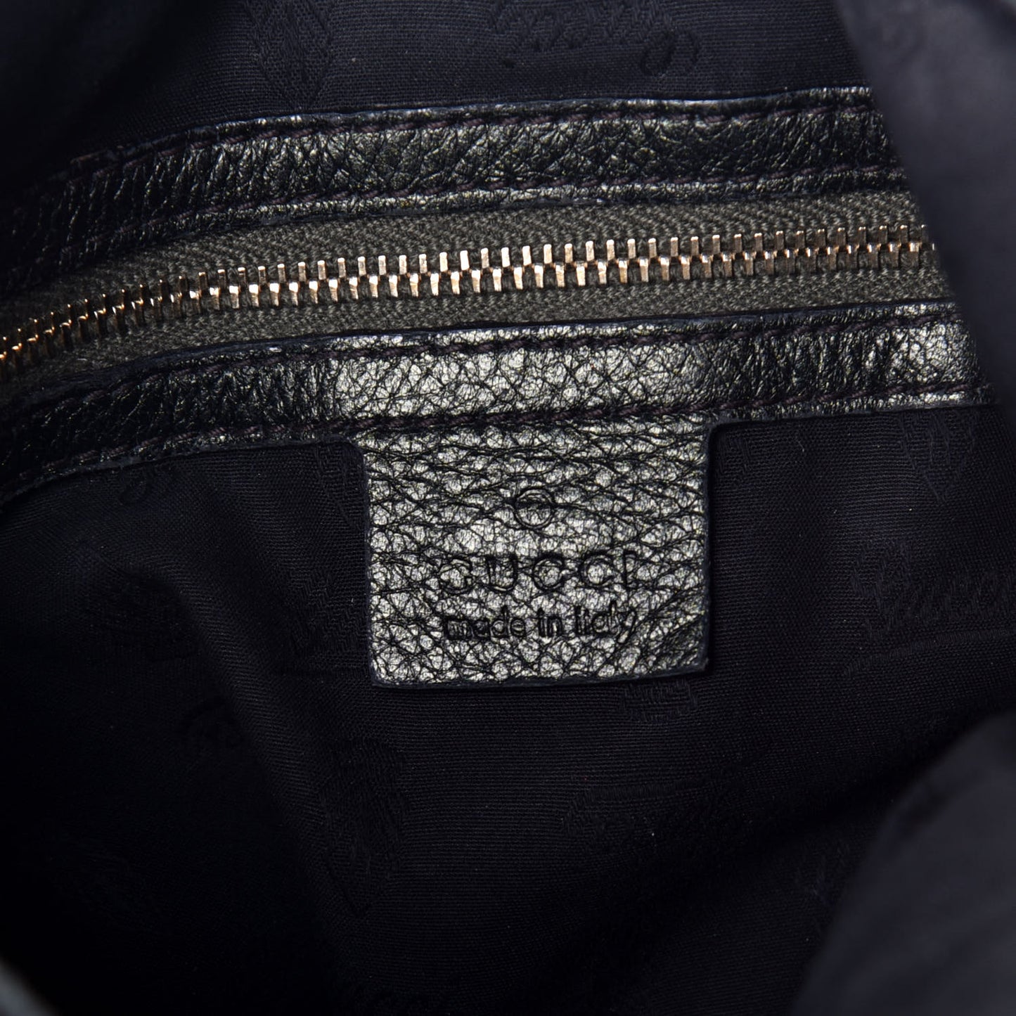 Calfskin Large New Jackie Shoulder Bag Black