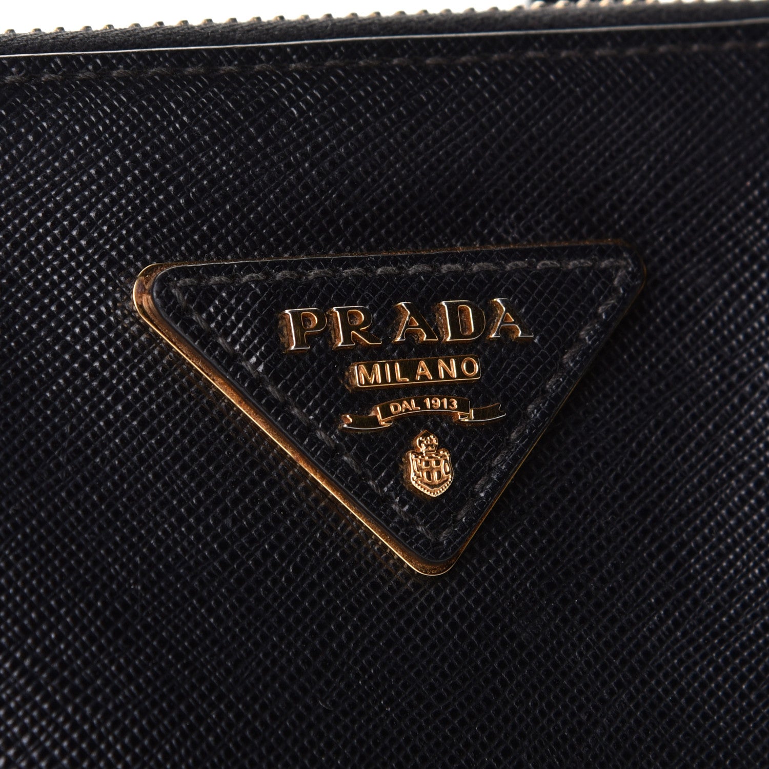 Prada Saffiano Lux Extra Large Galleria Double Zip Tote Black 8 of 12