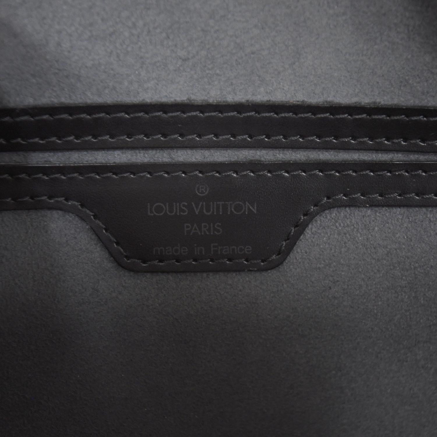 Louis Vuitton Epi Soufflot Black 8 of 8
