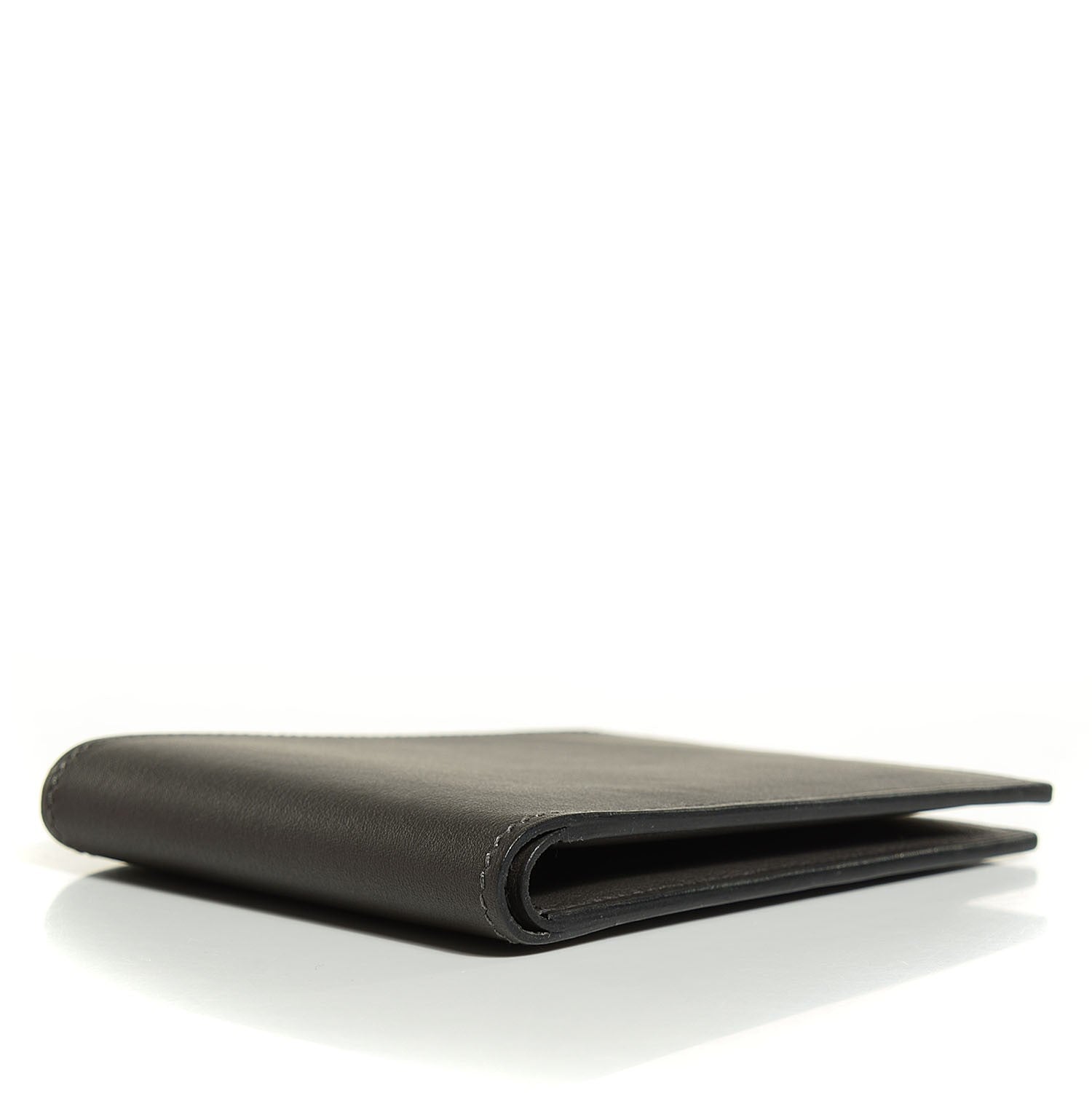 Hermes Veau Swift Silk Citizen Twill Wallet Etain Bleu de Malte 4 of 10