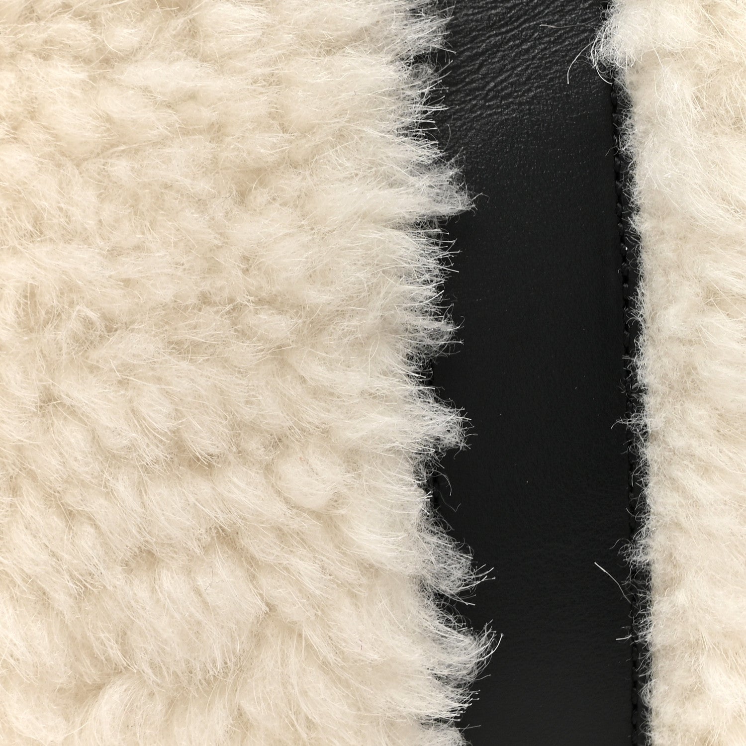 Mulberry Smooth Calfskin Shearling Bayswater Black 7 of 9