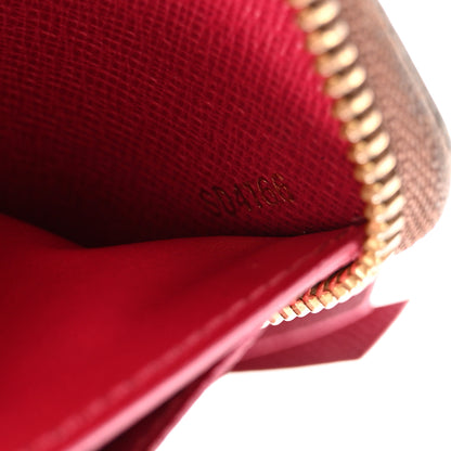 Louis Vuitton Monogram Clemence Wallet Fuchsia 6 of 10