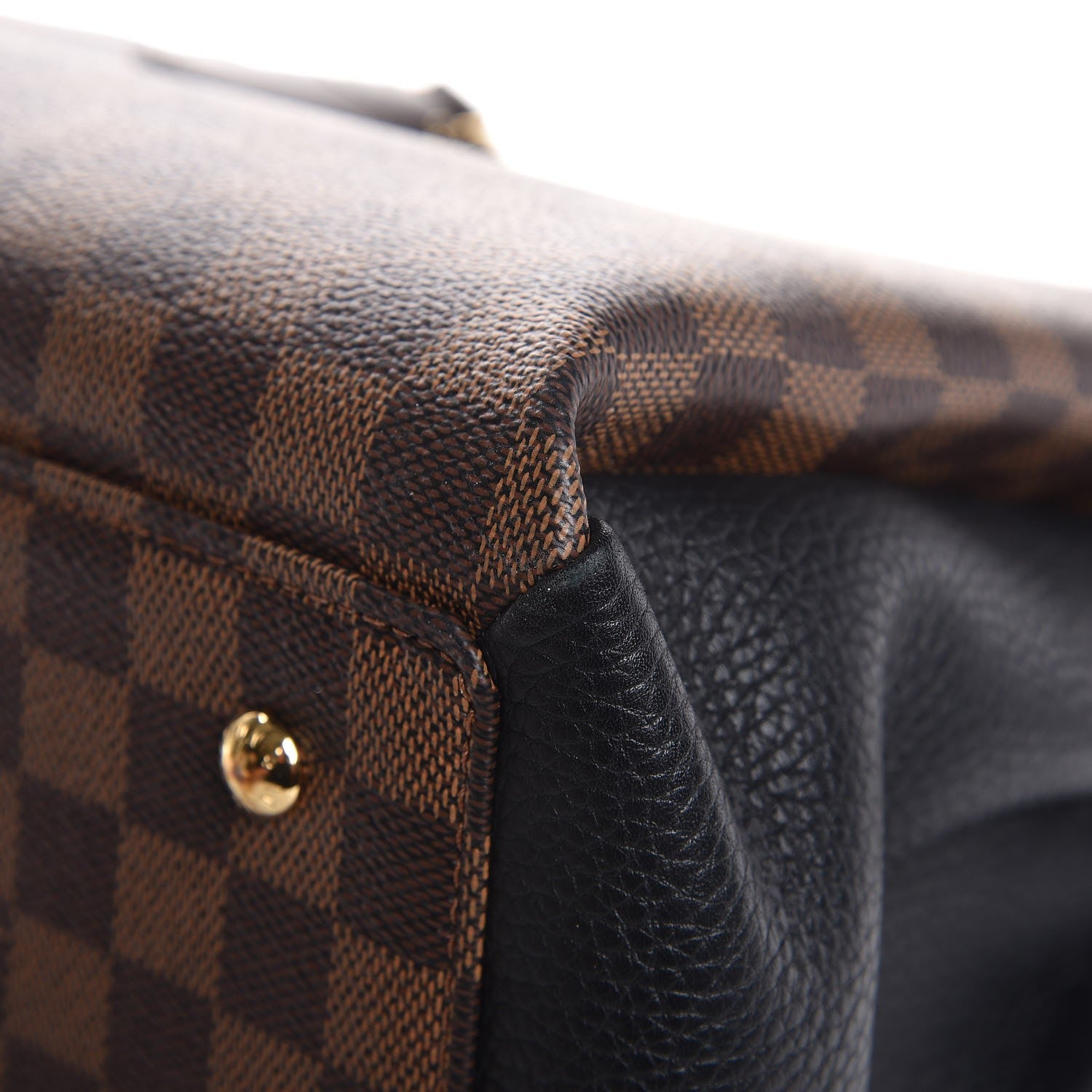 Louis Vuitton Cuir Taurillon Damier Ebene Normandy Black 12 of 14