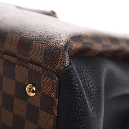 Louis Vuitton Cuir Taurillon Damier Ebene Normandy Black 12 of 14