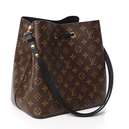 Louis Vuitton Monogram Neonoe MM Black 3 of 10