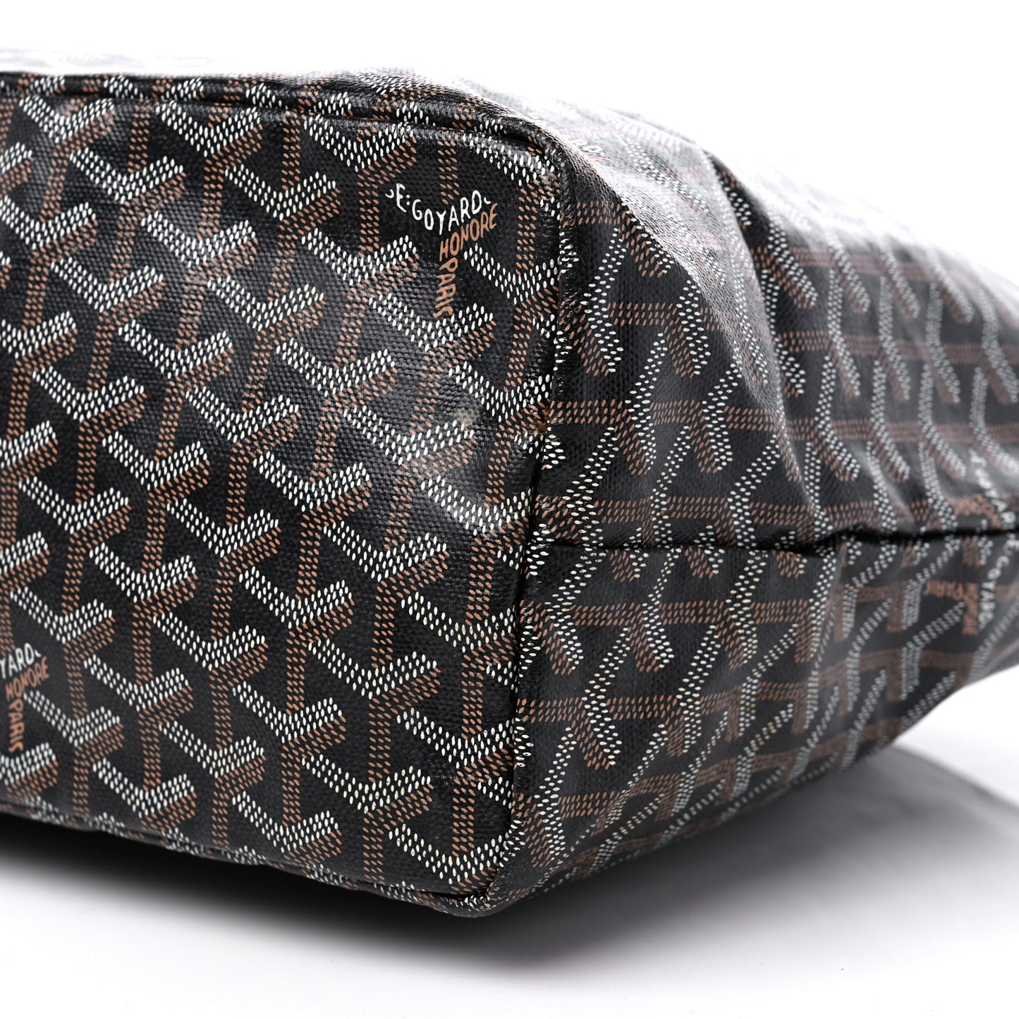 Goyardine Saint Louis PM Black Gold