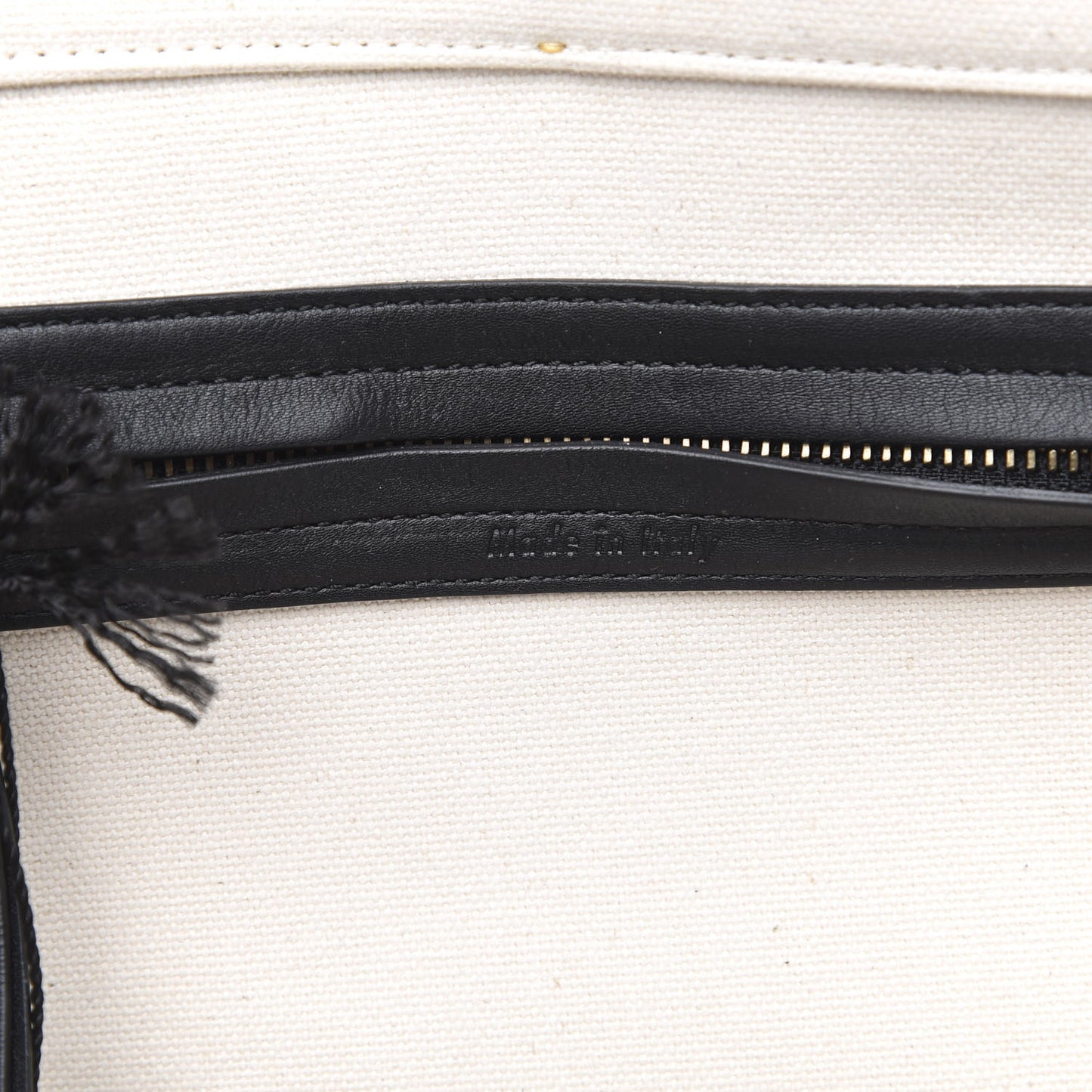 Cotton Canvas Medium Phantom Luggage White