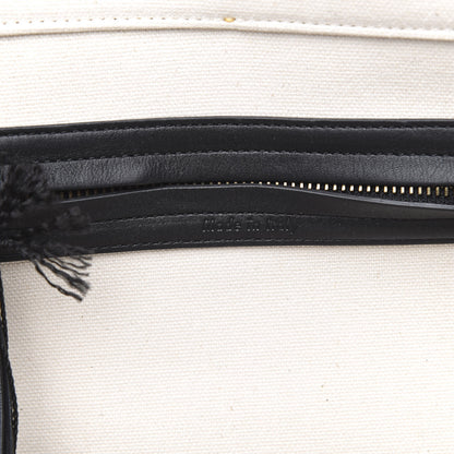 Celine Cotton Canvas Medium Phantom Luggage White 6 of 11