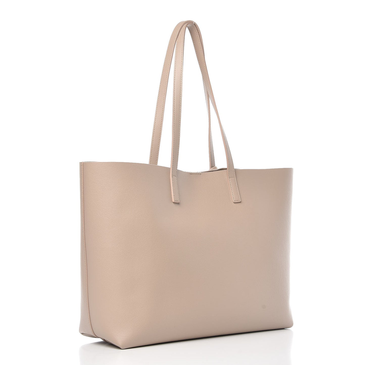 Calfskin Large Shopping Tote Natural