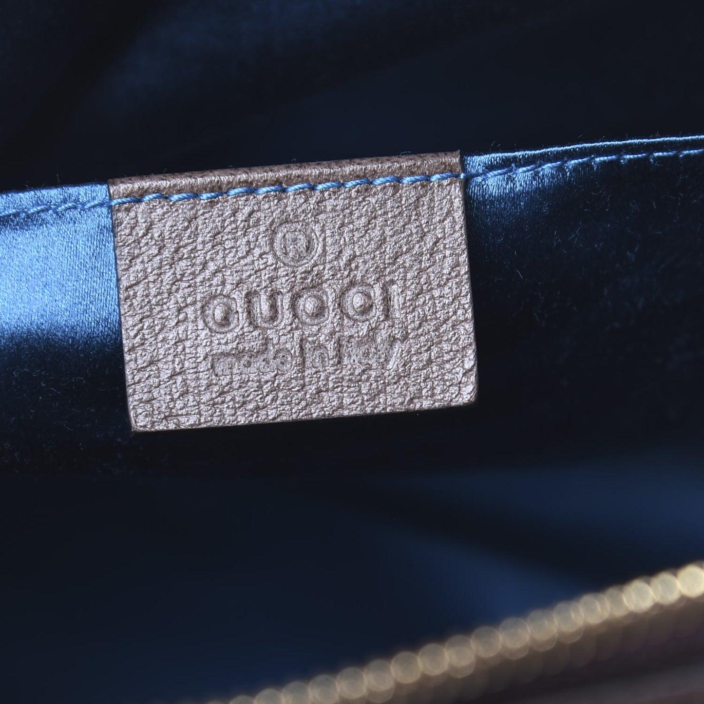 GG Supreme Monogram Textured Dollar Calfskin Web Small Ophidia Dome Shoulder Bag Beige Ebony New Acero