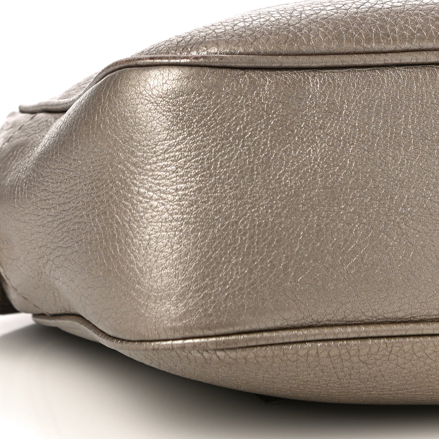 Metallic Cellarius Calfskin Small Soho Disco Bag Sasso