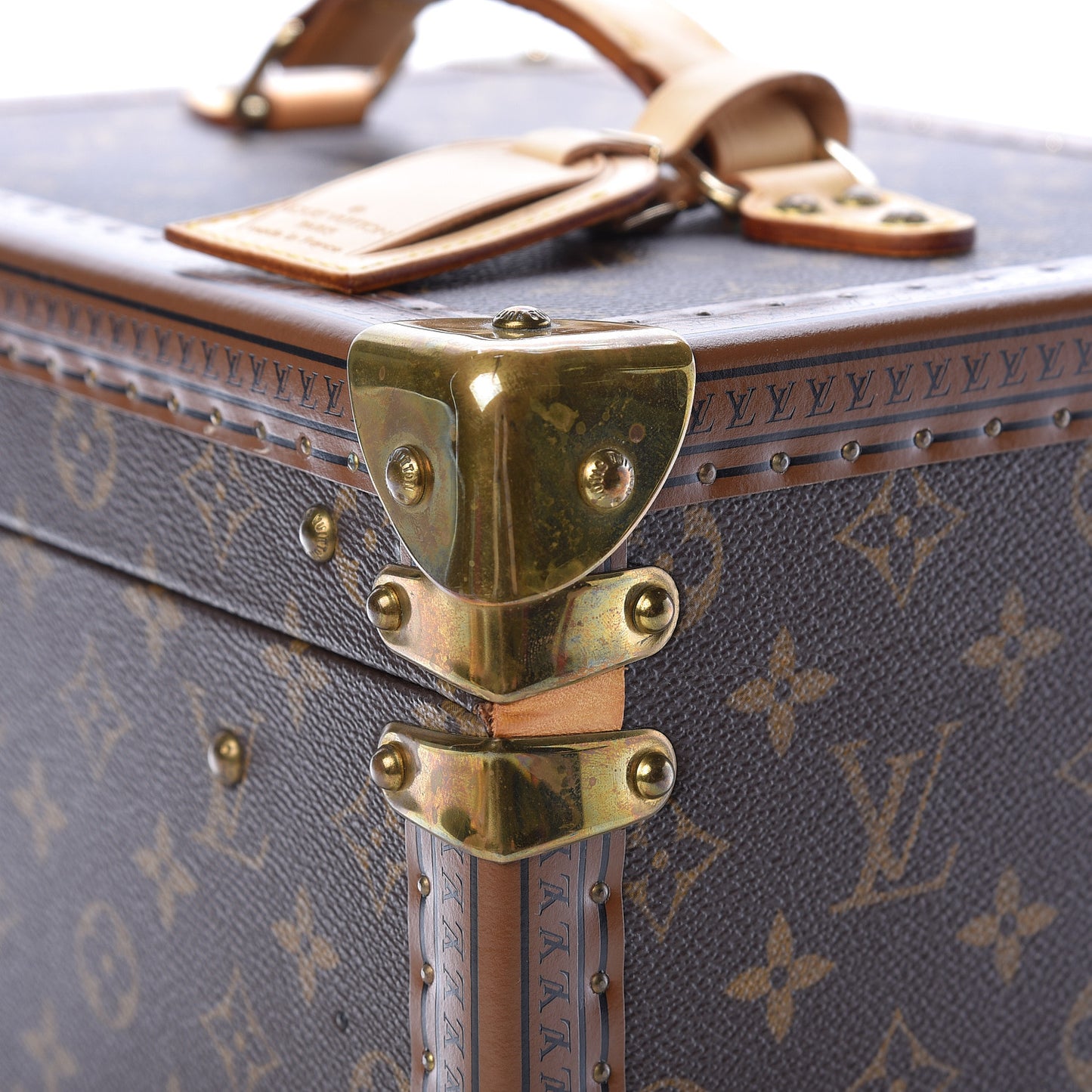 Monogram Boite Flacons Beauty Train Trunk Case
