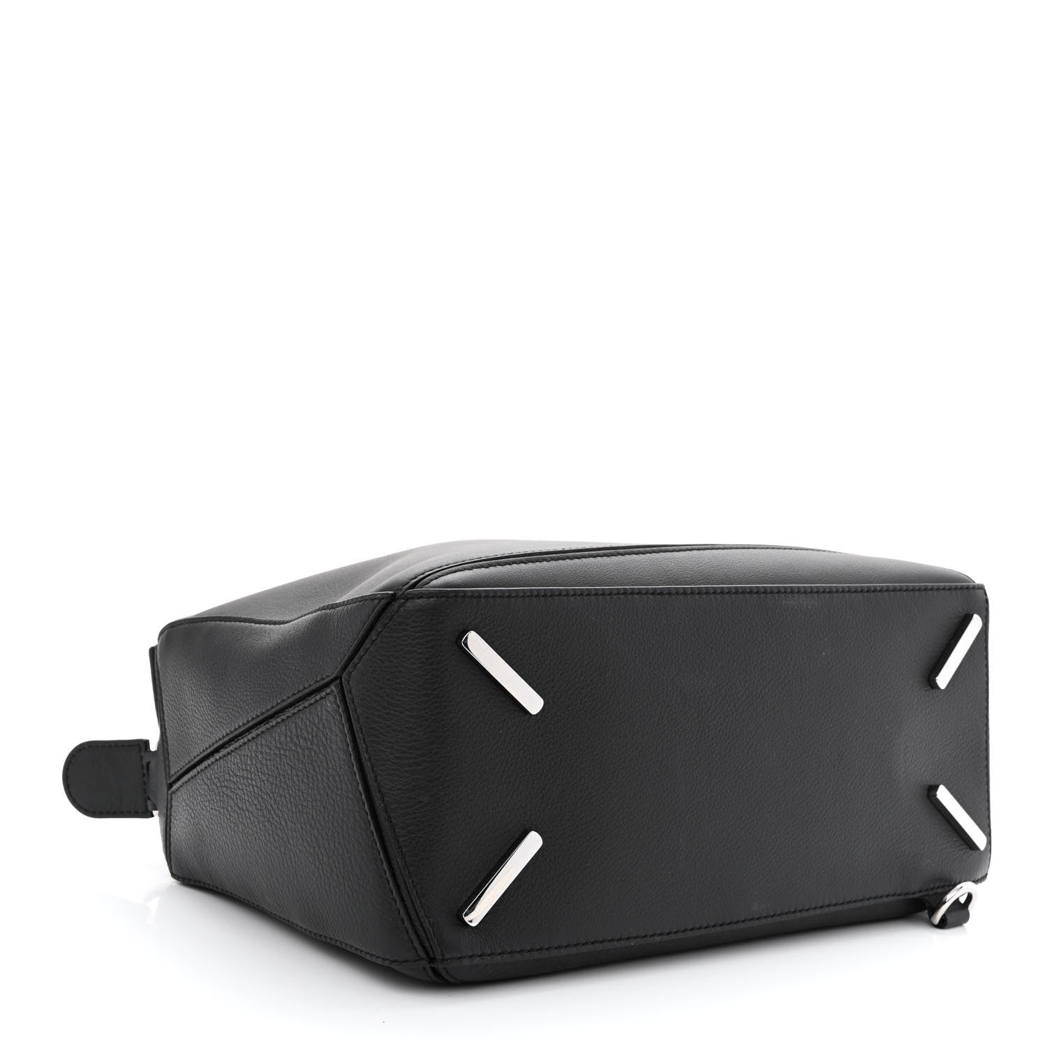 Loewe Calfskin Medium Puzzle Bag Black 4 of 9