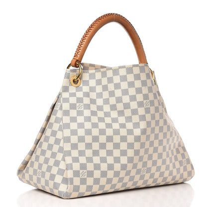 Louis Vuitton Damier Azur Artsy MM 3 of 8