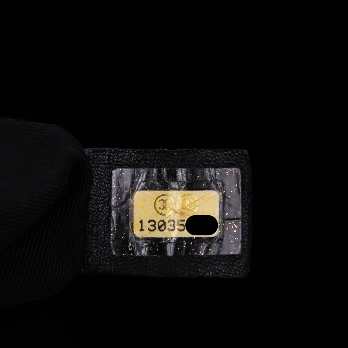 Vinyl Quilted XXL Reissue Flap Black
