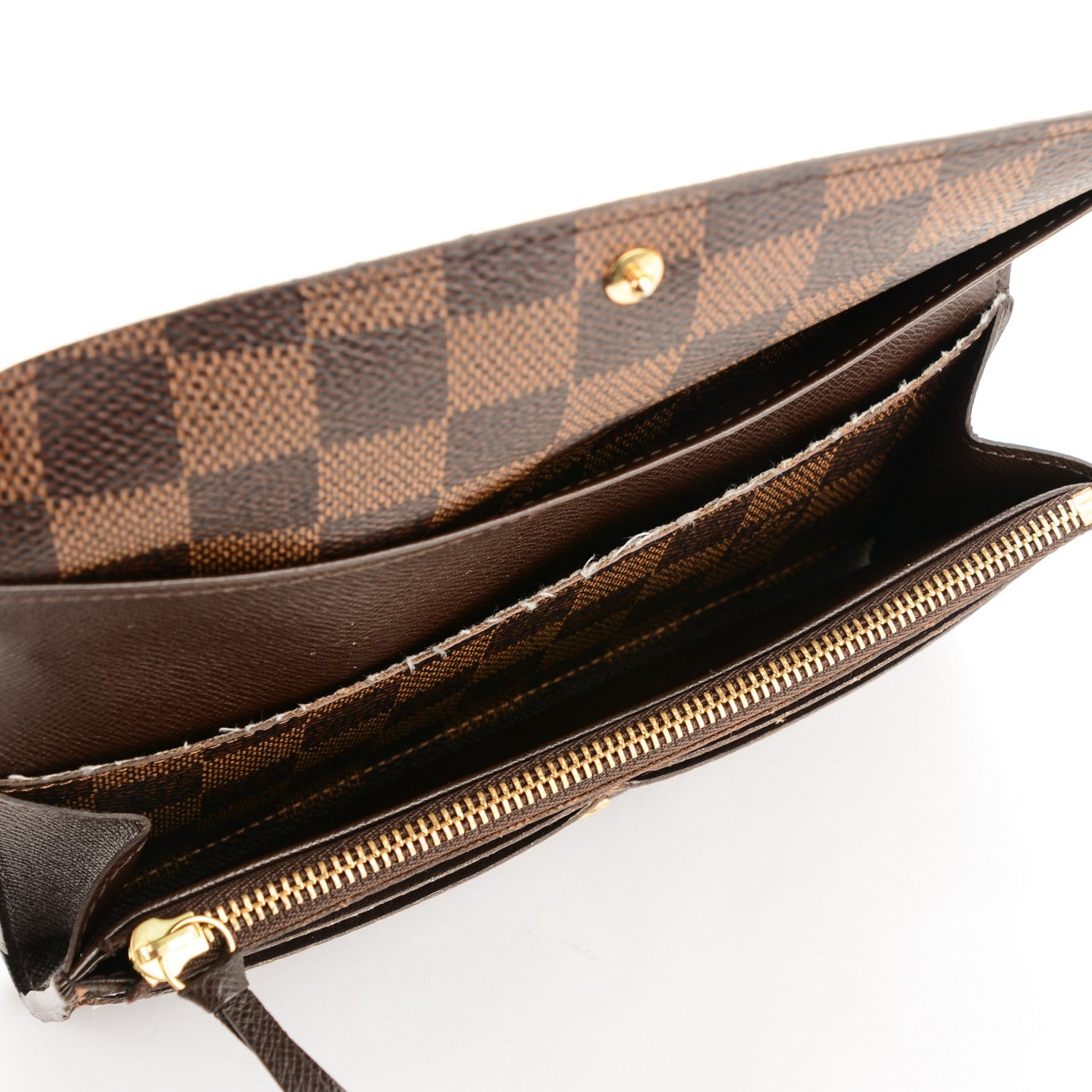 Louis Vuitton Damier Ebene Emilie Wallet 5 of 7