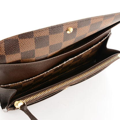 Louis Vuitton Damier Ebene Emilie Wallet 5 of 7