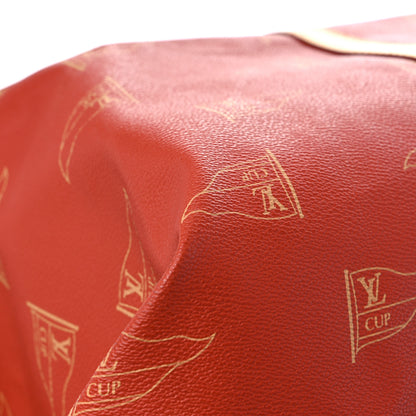 Louis Vuitton Canvas Americas Cup 1995 Saint Tropez Keepall 60 8 of 29