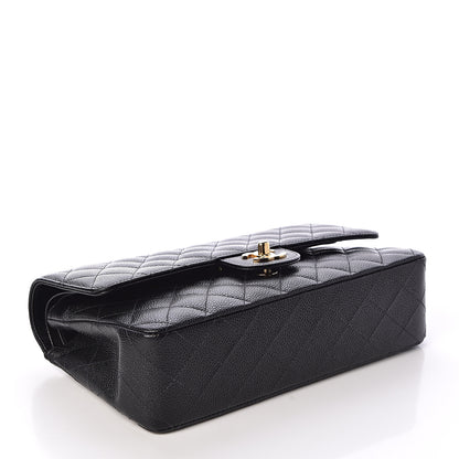 Chanel Caviar Quilted Medium Double Flap Black 4 of 12