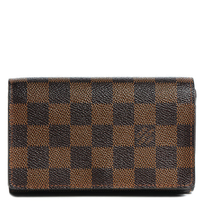 Louis Vuitton Damier Ebene Porte-Monnaie Billets Tresor Wallet 1 of 7