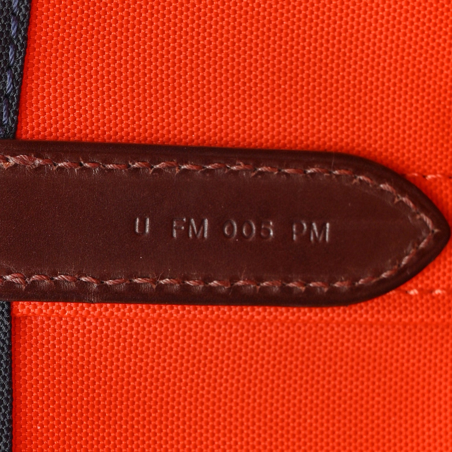 Hermes Toile Sac De Pansage Groom Bleu Navy Feu 9 of 16