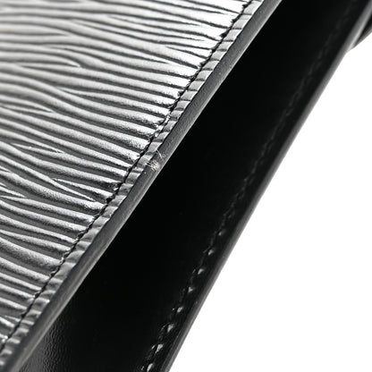 Louis Vuitton Epi Art Deco Clutch Black 11 of 12