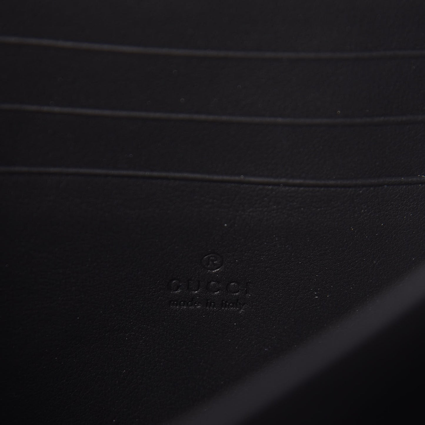 Suede Mini Dionysus Chain Wallet Black
