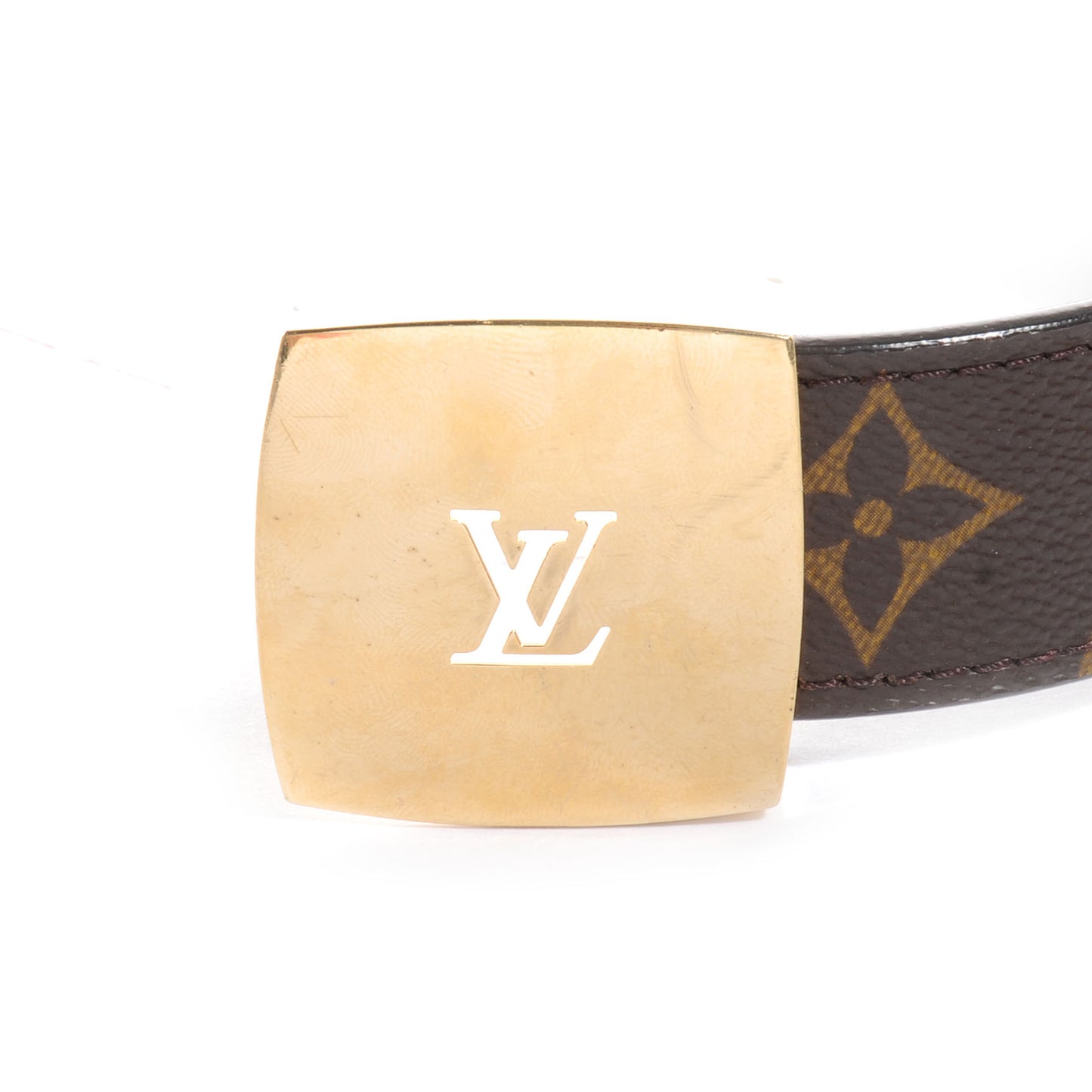 Monogram LV Cut Belt 95 38