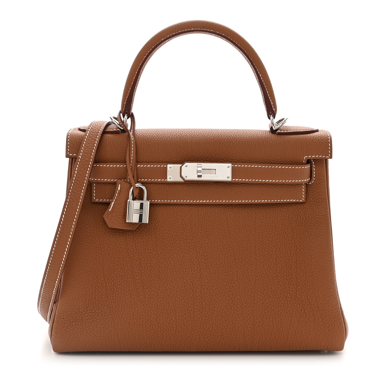 Hermes Togo Kelly Retourne 28 Gold 1 of 12