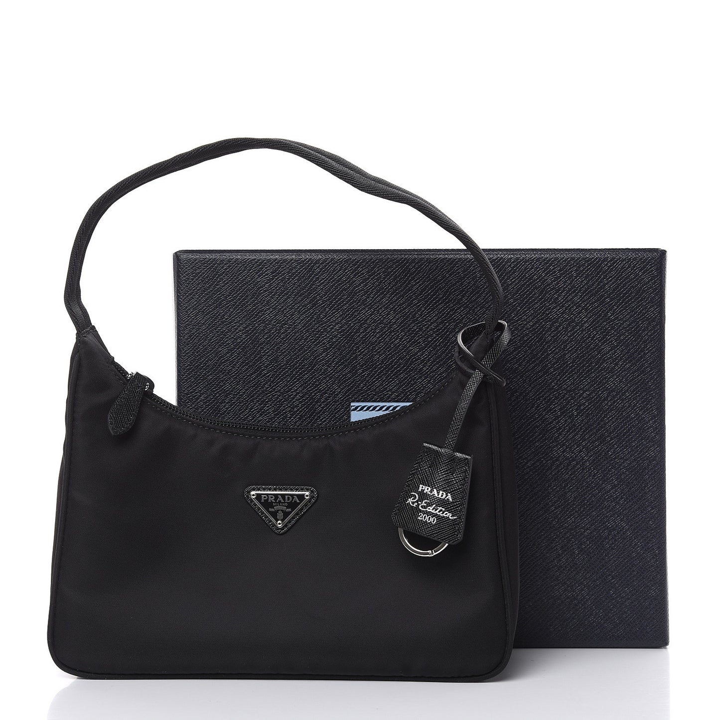 Tessuto Nylon Mini Re-Edition 2000 Bag Black