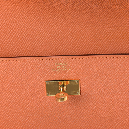 Hermes Epsom Kelly Longue Wallet Mangue 5 of 6