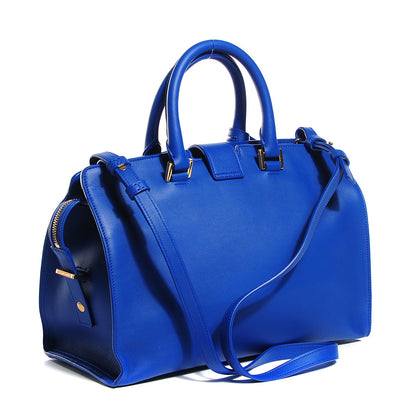 Saint Laurent Calfskin Small Classic Y Cabas Royal Blue 3 of 8
