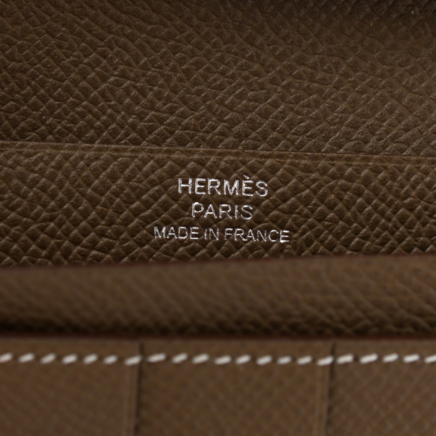 Hermes Epsom Bearn Gusset Wallet Etoupe 6 of 7