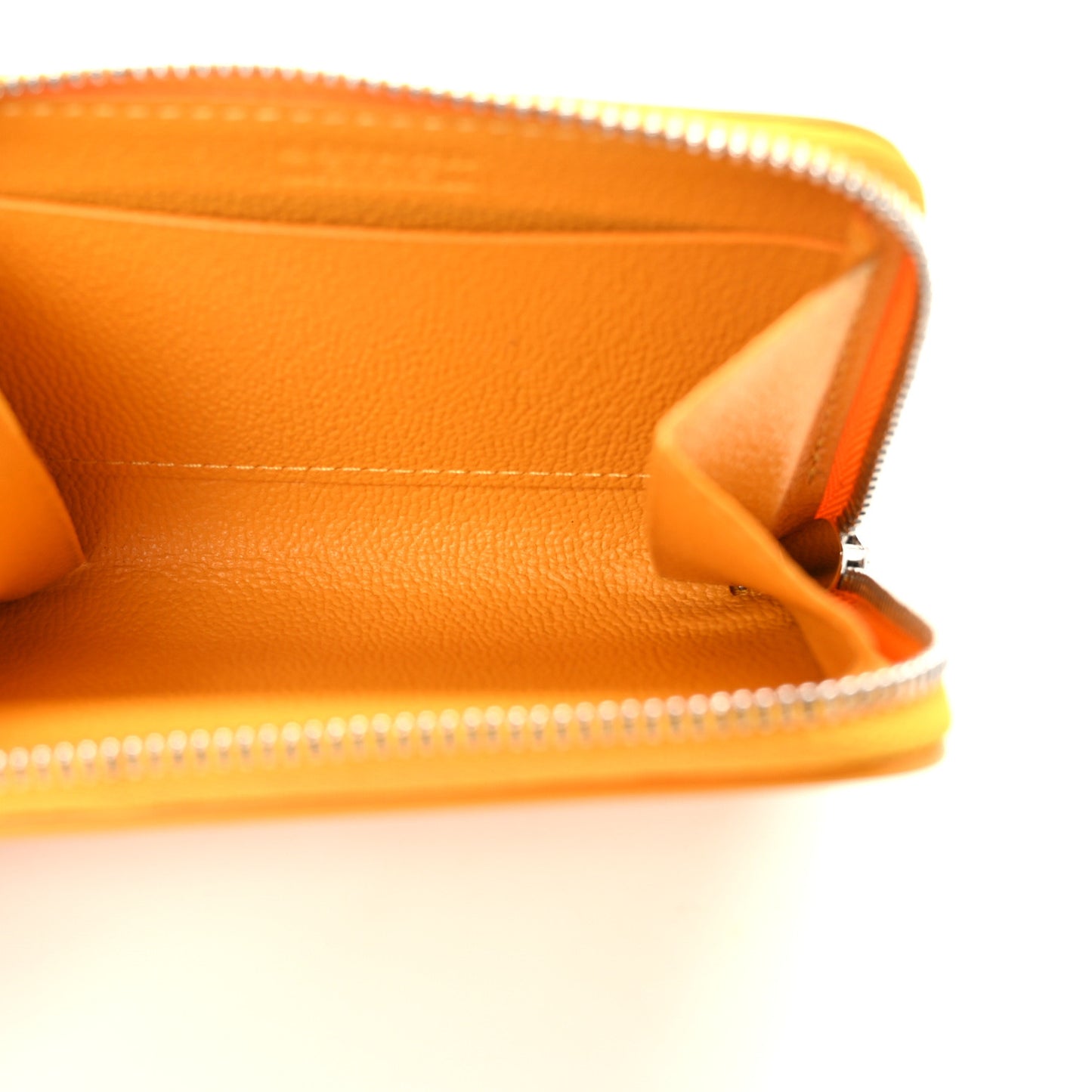 Goyardine Compact Wallet Yellow