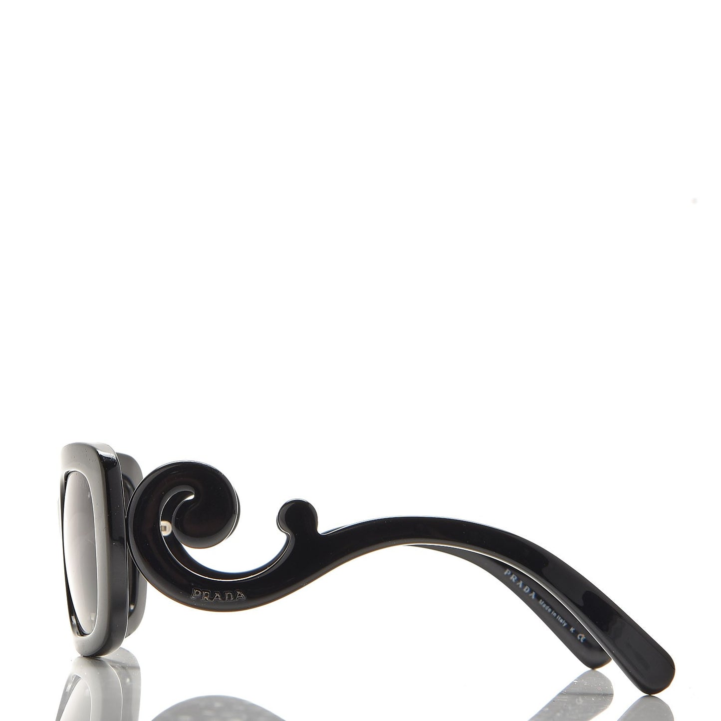 Acetate Baroque Sunglasses SPR 27O Black
