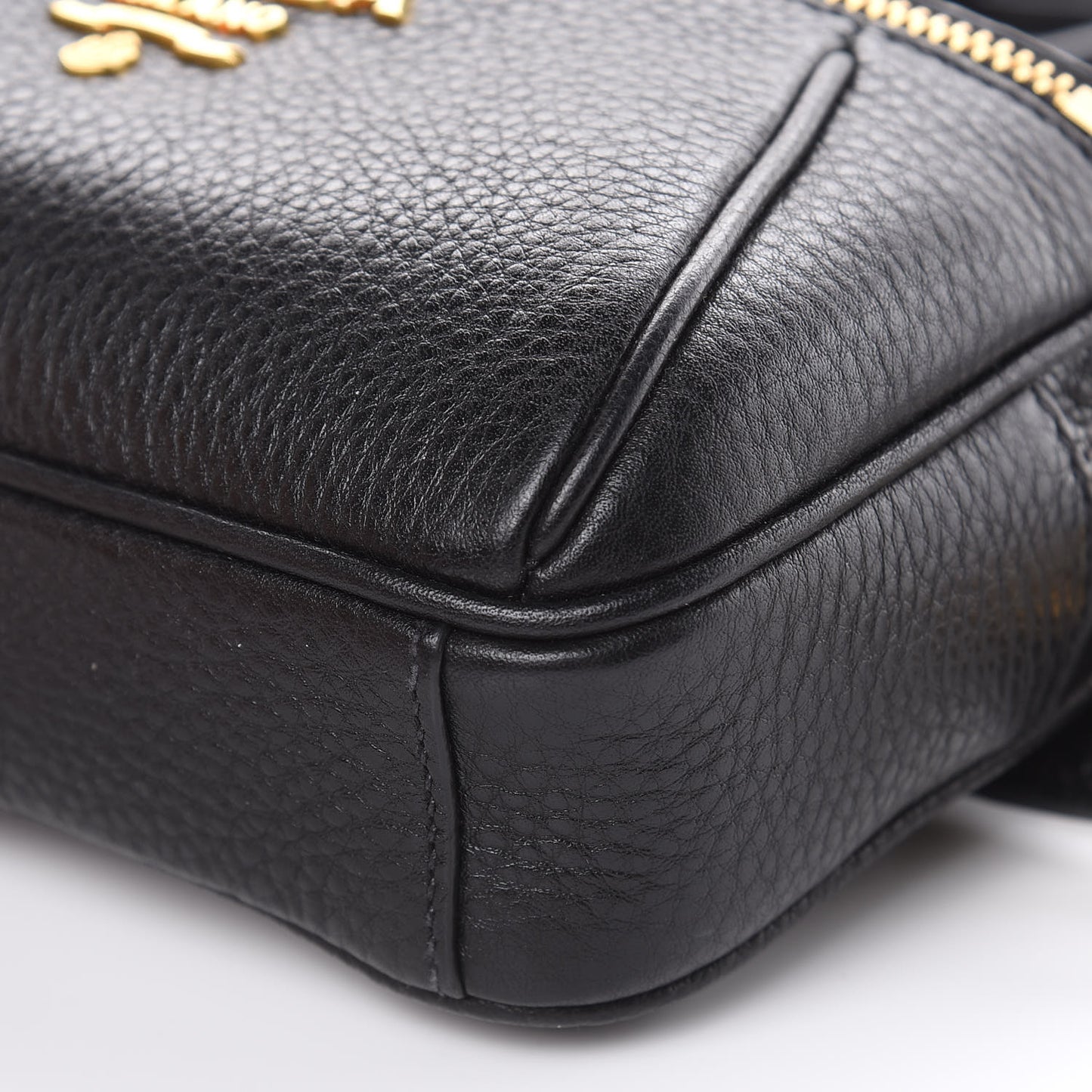 Vitello Daino Belt Bag Black