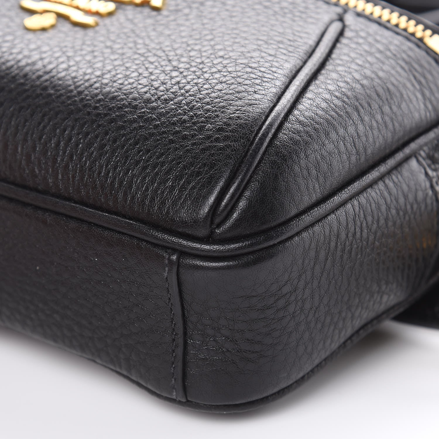 Prada Vitello Daino Belt Bag Black 10 of 11
