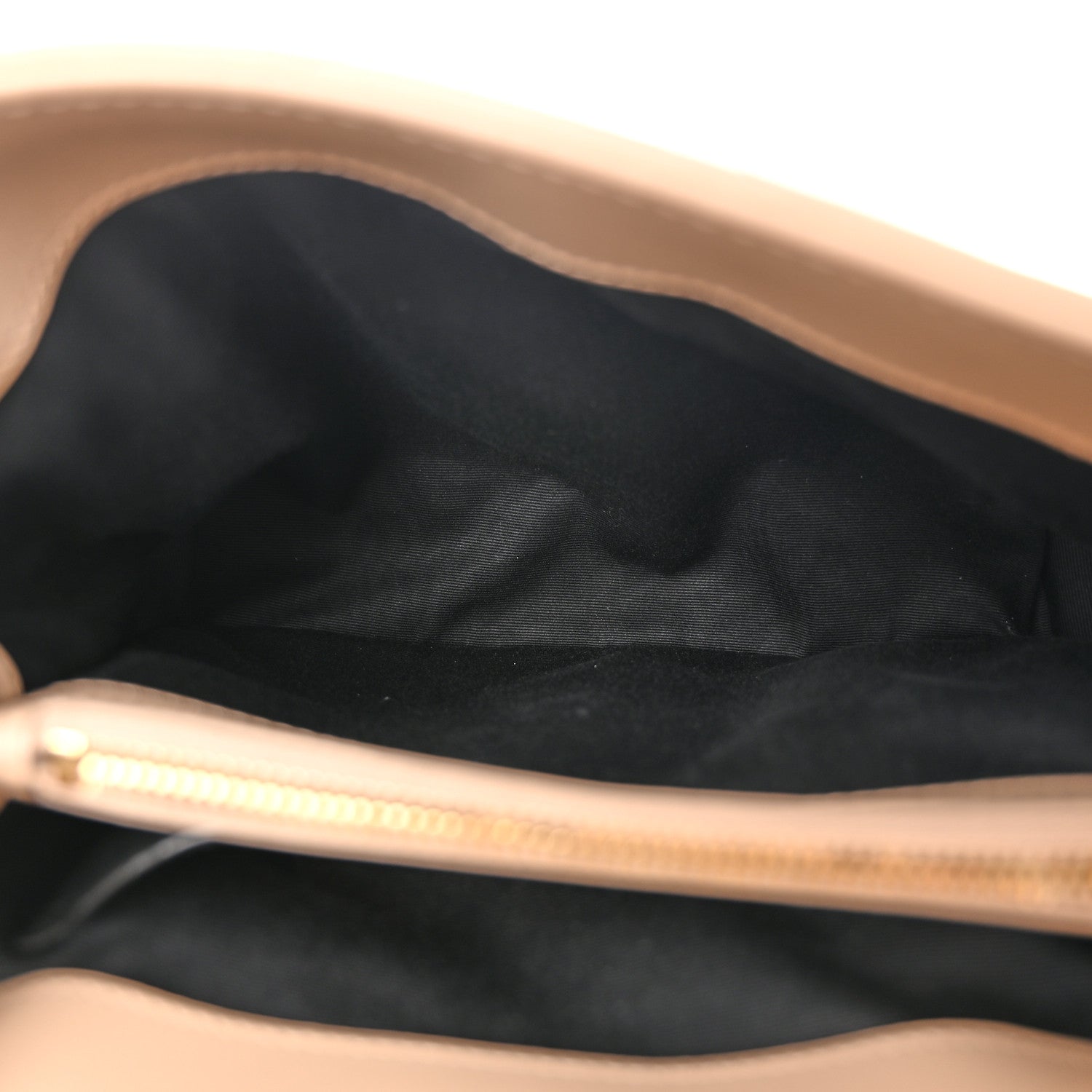 Saint Laurent Calfskin Y Quilted Monogram Small Loulou Chain Satchel Dark Beige 5 of 10