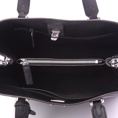 MCM Visetos Large Essential Tote Black 5 of 9
