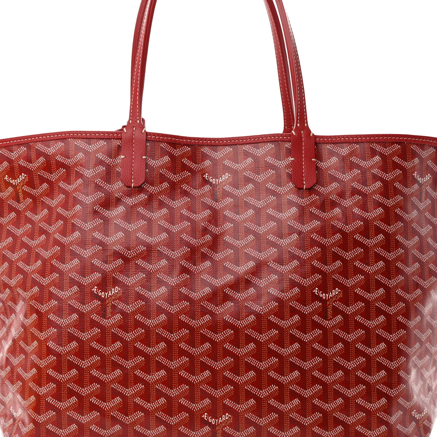 Goyard Goyardine Saint Louis PM Red 9 of 11