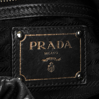Prada Soft Calf Hobo Nero Black 6 of 10