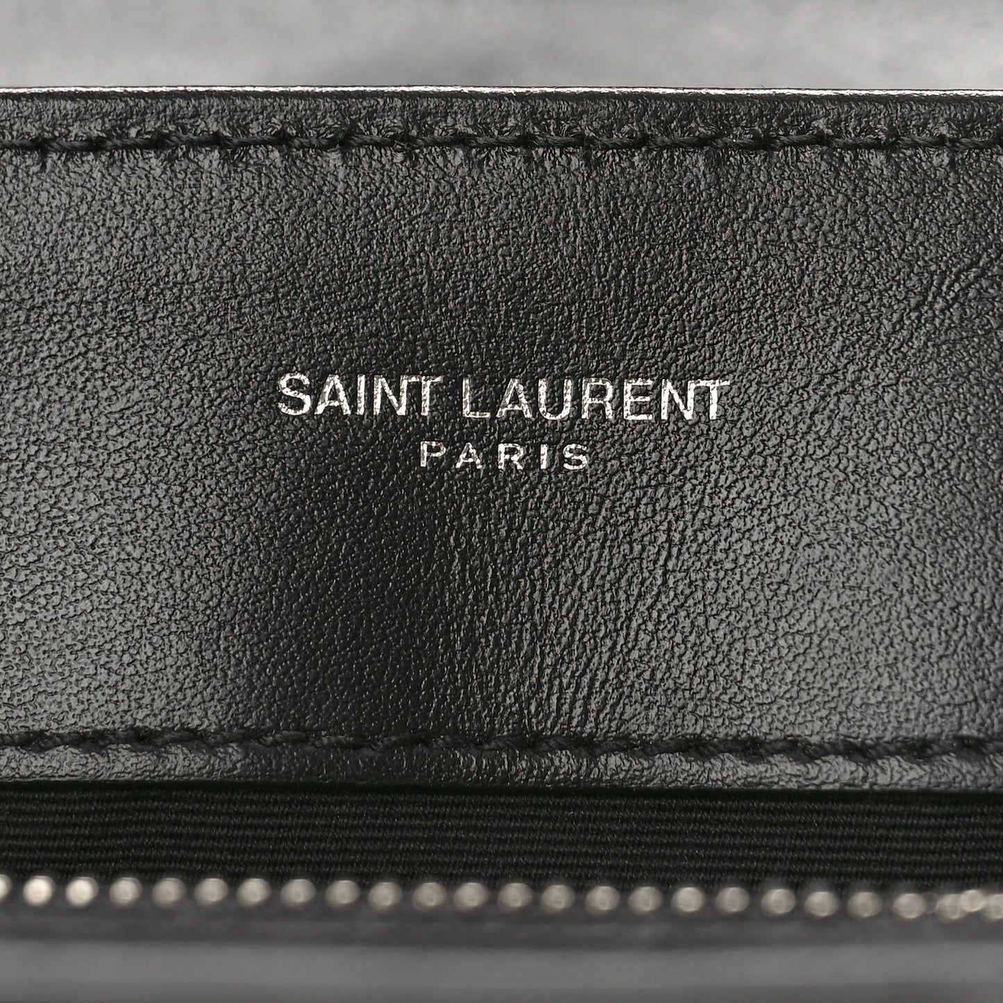 Calfskin Y Quilted Monogram Medium Loulou Chain Satchel Black