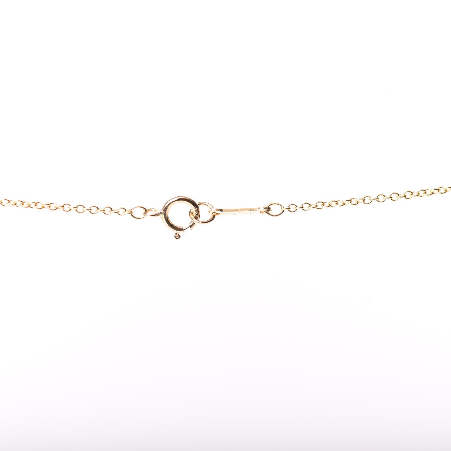 Tiffany 18K Yellow Gold Paloma Picasso Graffiti X Pendant Necklace 3 of 5