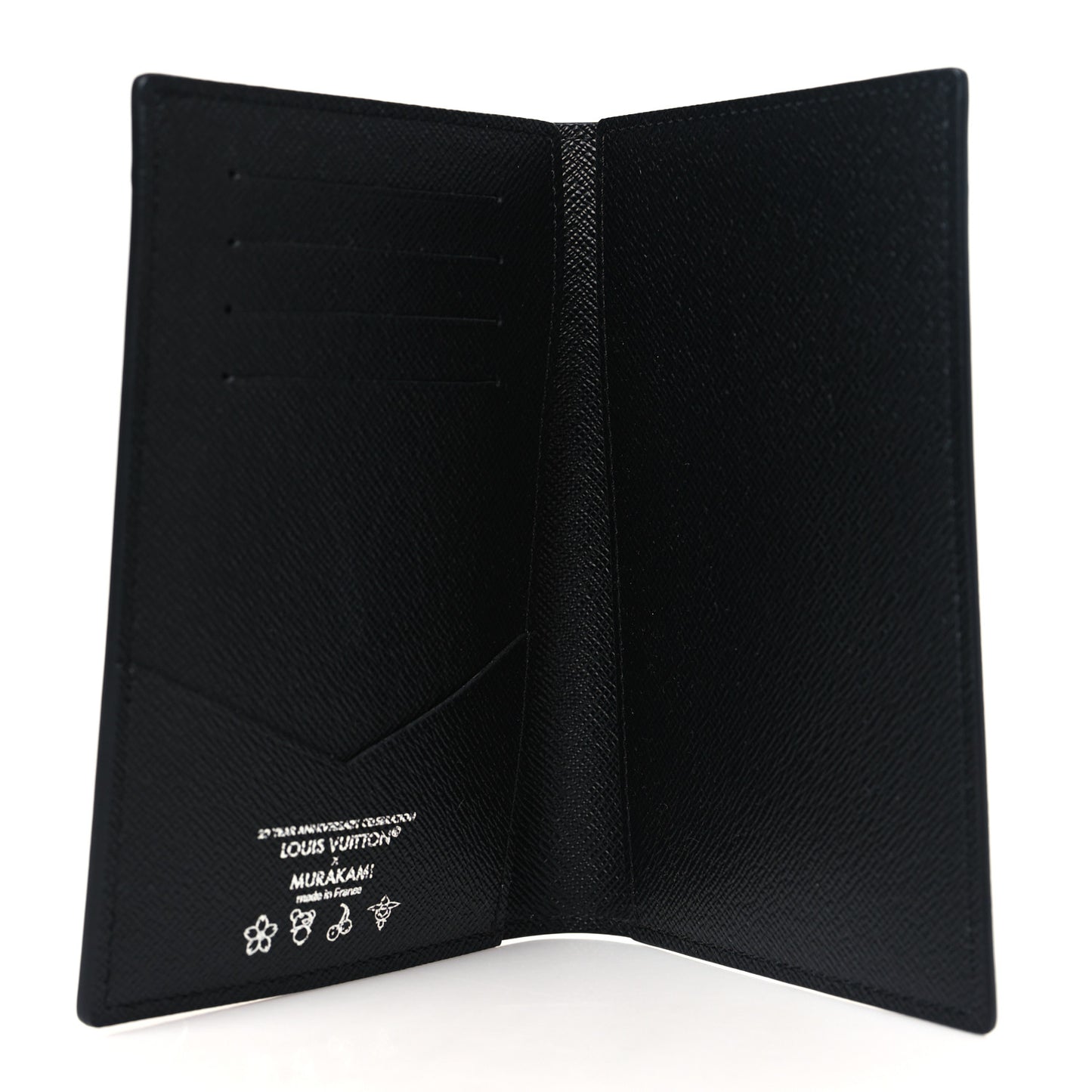 LV X TM Monogram Multicolor Passport Cover Black