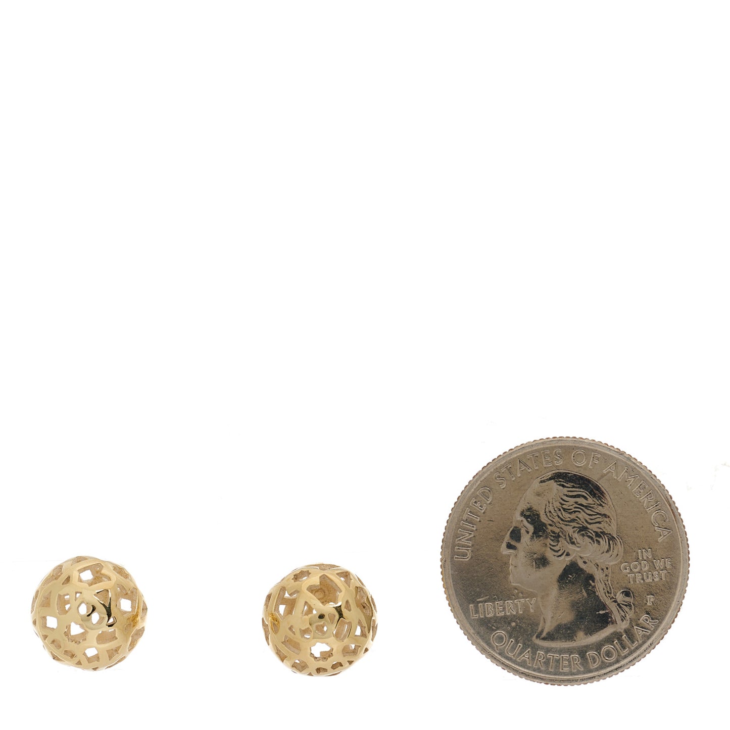 18K Yellow Gold Paloma Picasso Marrakesh Ball Earrings